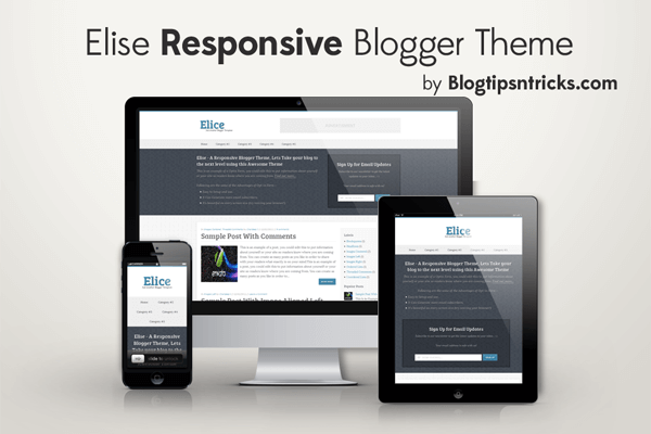 Elice - A Responsive Blogger Template