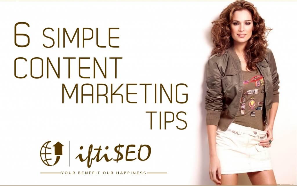 6 content marketing tips