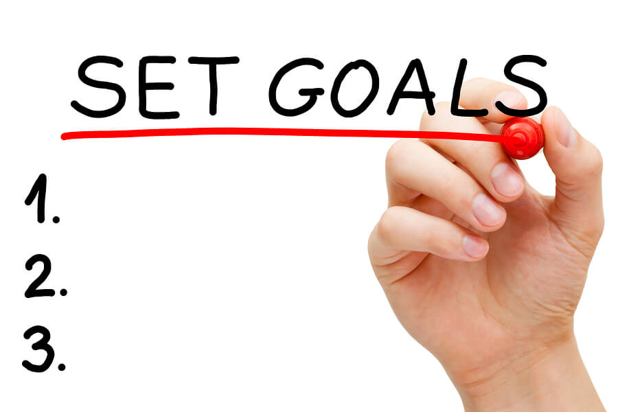 set goals and have a plan
